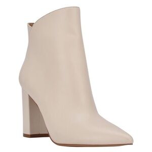 Marc fisher Urmi Cream Ankle Boots